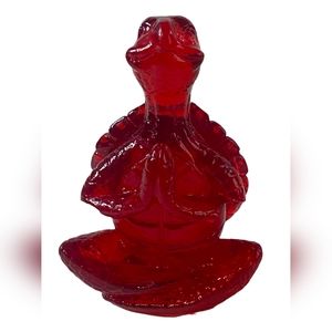 Meditating Sea Turtle Figurine Resin.3 Inch.Prosperity, wisdom and knowledge.